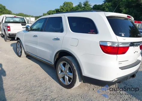 2013 Dodge Durango Citadel from USA, damaged, VIN 1C4SDJET6DC652552